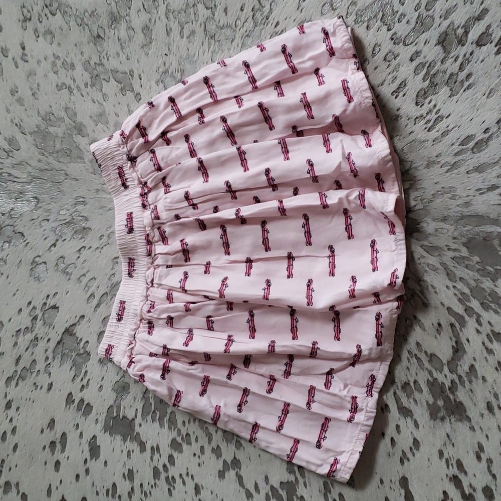 Kate Spade Elastic Waist Skirt Car Print Sz6X